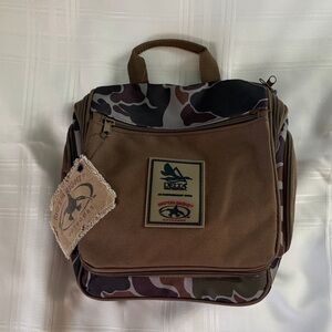 Men's Camo Brown Utility Travel Bag